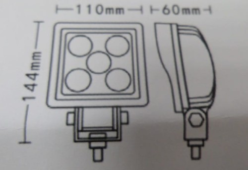 LAMPA ROBOCZA LED 12-32 V