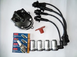 KOPUŁKA, PALEC, PRZEWODY, ŚWIECE GNIAZDA TOYOTA 5K  19101-78120-71