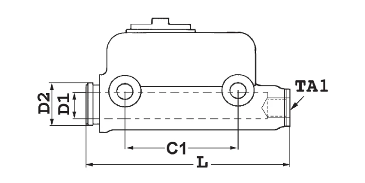 POMPA HAMULCOWA TOYOTA 5,6FG/FD10-28