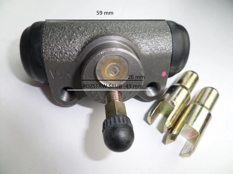 CYLINDEREK HAMULCOWY YALE GLP 16AS, GLP 16AF