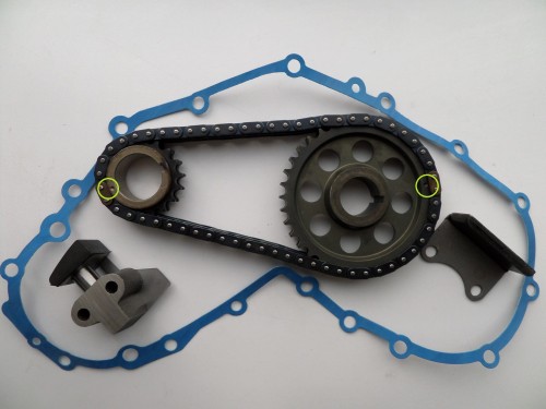 ROZRZĄD KOMPLET TOYOTA SILNIK 4Y