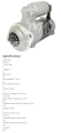 ROZRUSZNIK MITSUBISHI S4E, 4DQ5 24V