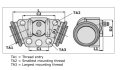CYLINDEREK HAMULCOWY TOYOTA 5,6,7FG/FD35-40 PRAWY