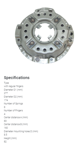 DOCISK SPRZĘGŁA MITSUBISHI FG10-30
