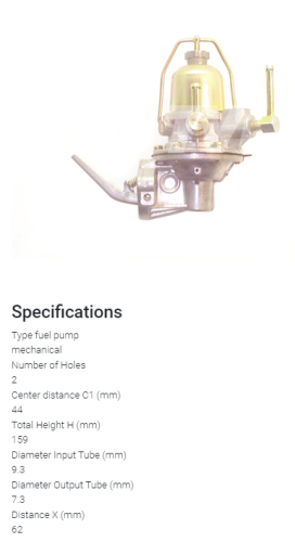 POMPA PALIWA NISSAN H15, H20, H20-II, H25