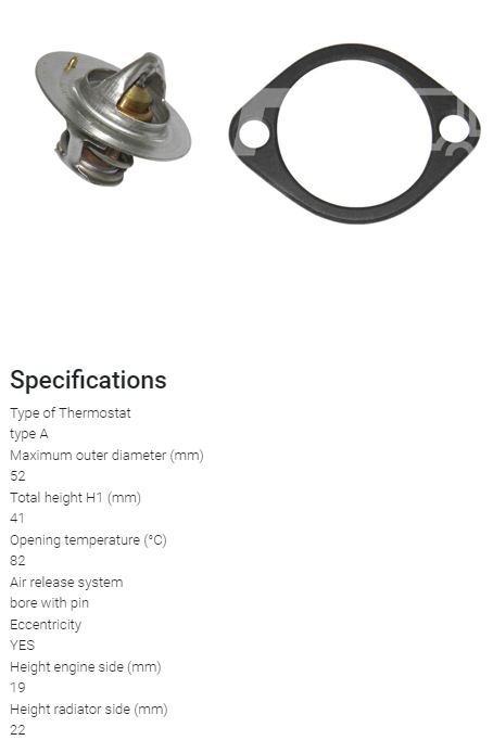 TERMOSTAT YALE MAZDA FE