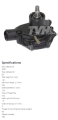 POMPA WODY MITSUBISHI S4E TYP B