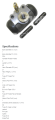 CYLINDEREK HAMULCOWY CLARK CMP 18D, GPN15,DPN15