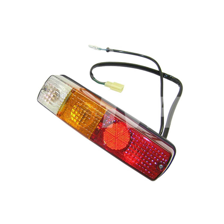 LAMPA TYLNA MITSUBISHI FG/FD OKRĄGŁY ODBLASK