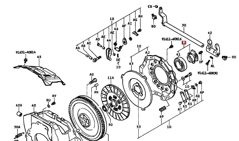 TULEJA, PIASTA ŁOŻYSKA SPRZĘGŁOWEGO TOYOTA 5/6 FG