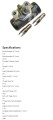 CYLINDEREK HAMULCOWY HYSTER D001 PRAWY