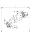 KRZYŻAK WAŁKA NAPĘDU POMPY HYDRAULICZNEJ TOYOTA 8FG (