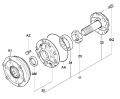 USZCZELNIENIE, ZIMERING KONWERTERA TOYOTA 7FG 32524-23330-71