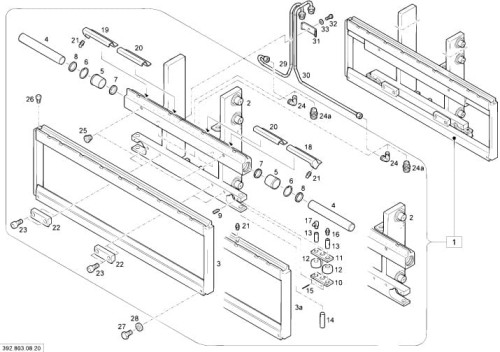TULEJA PRZESUWU BOCZNEGO LINDE 1804460604