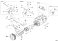 KOŁO PASOWE POMPY HYDRAULICZNEJ TOYOTA 7FD35, 7FD40, 7FD45 16211-30610-71