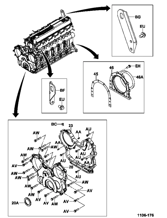 USZCZELNIENIE, SIMMERING WAŁU TYŁ TOYOTA FD 90311-95951-71
