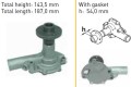 POMPA WODY NISSAN J15 TYP A