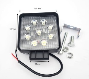 LAMPA ROBOCZA DO WÓZKA WIDŁOWEGO PRZÓD  9 LED 9-60V 