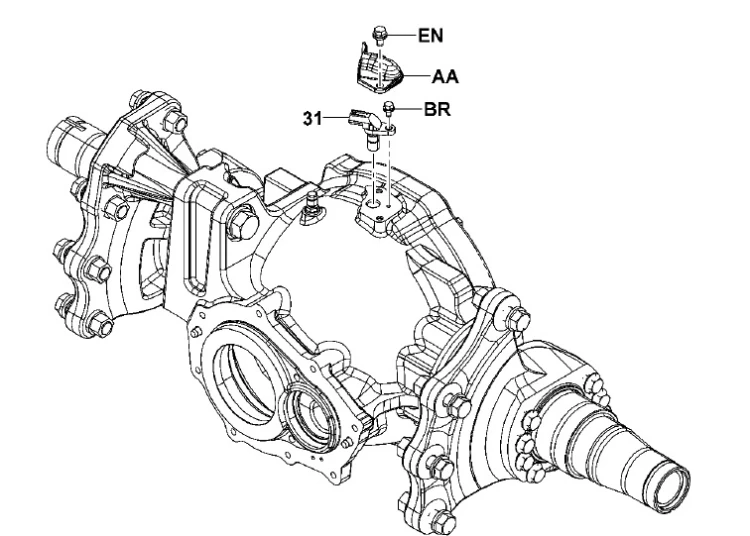 CZUJNIK PRĘDKOŚCI SILNIKA TOYOTA 7,8 FG/FD 33410-13500-71