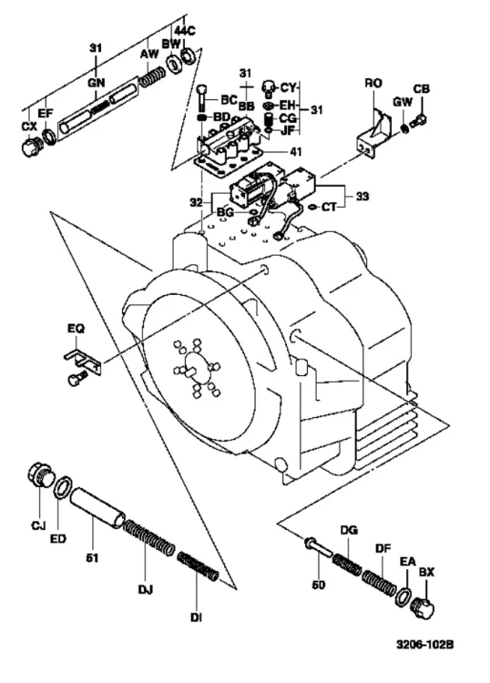 USZCZELNIENIE OLEJOWE ZAWORU SKRZYNI TOYOTA 32715-30520-71