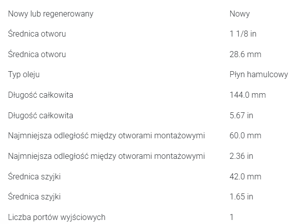 POMPA HAMULCOWA JUNGHEINRICH TFG540, TFG545, TFG550 50048235