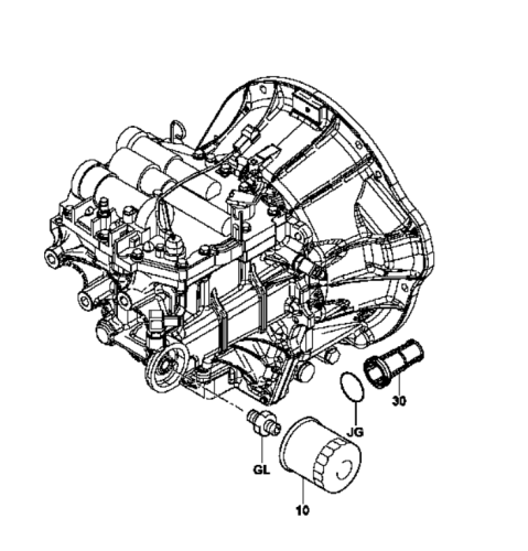 FILTR OLEJU SKRZYNI BIEGÓW TOYOTA 8FG/FD 32614-26610-71