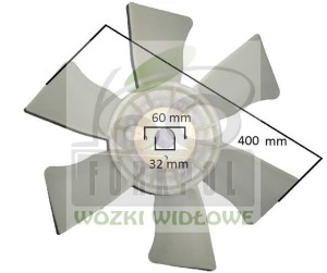 WIATRAK WENTYLATOR NISSAN H25 21060-6K000
