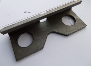 UCHWYT ŚLIZGU PRZESUWU DÓŁ KAUP P4