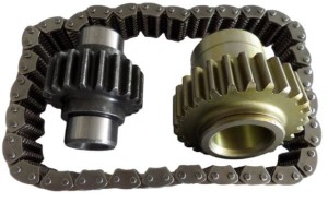 ŁAŃCUCH NAPĘDU POMPY HYDRAULICZNEJ, KOŁA POMPY HYDRAULICZNEJ TOYOTA 4Y